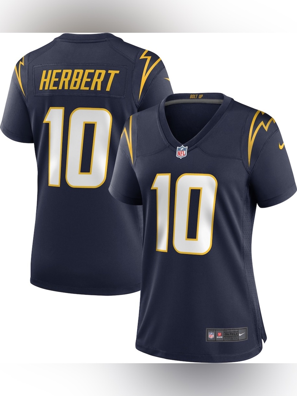 Nike Women's Los Angeles Chargers Justin Herbert #10 Game Jersey Navy Fanatics